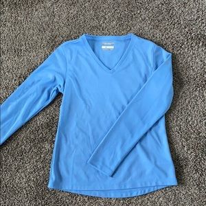 Columbia long sleeve light blue top